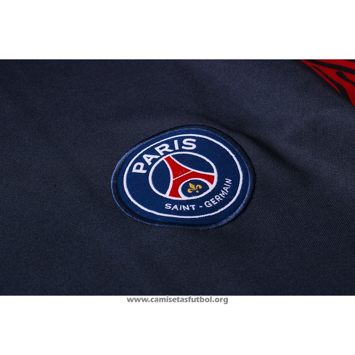 Chandal del Paris Saint-Germain Manga Corta 2020/2021 Azul y Rojo